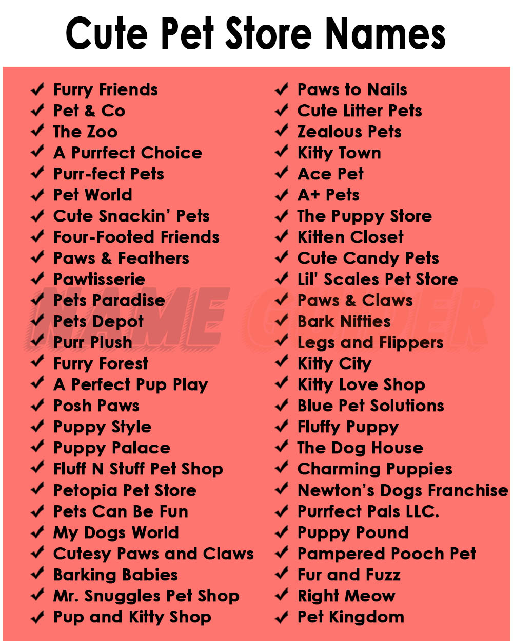 540+ Superb Pet Shop Name Ideas And Suggestions (2023)