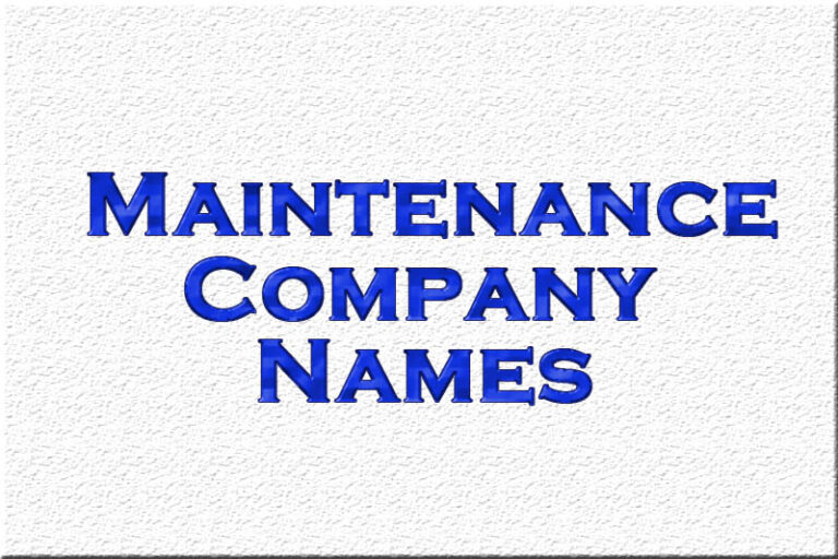 225-maintenance-company-names-2023-name-guider