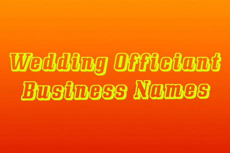 350-wedding-officiant-business-names-2023-name-guider