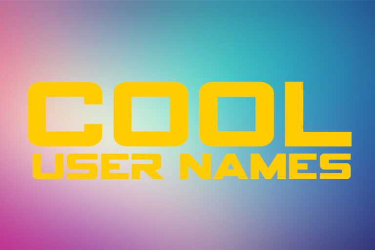 475+ Cool User Names (2023) | Name Guider