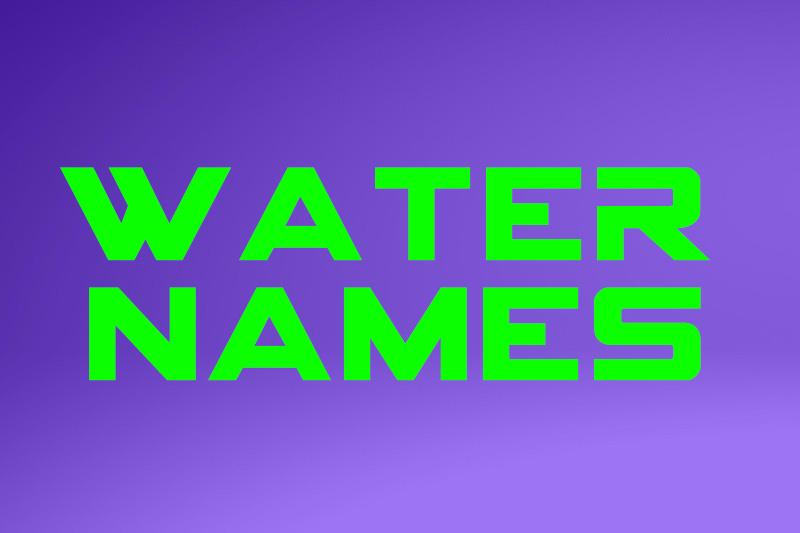 Water Name