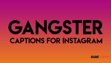 Gangster Captions for Instagram