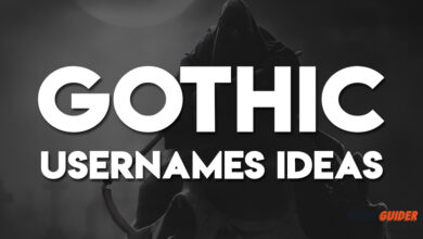 Gothic Usernames