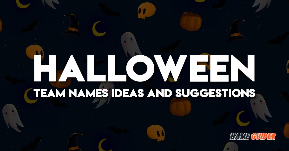 Halloween Team Names