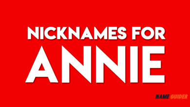 Nicknames For Annie