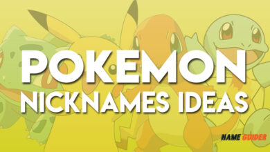 Pokemon Nicknames