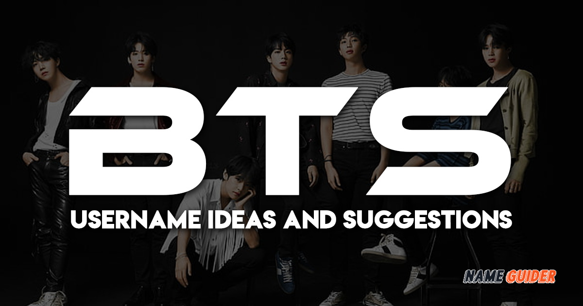 BTS Username Ideas and Suggestions