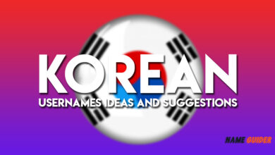 Korean Usernames Ideas and Suggestions