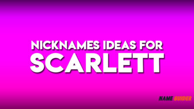 Nicknames Ideas For Scarlett