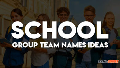 School Group Team Names