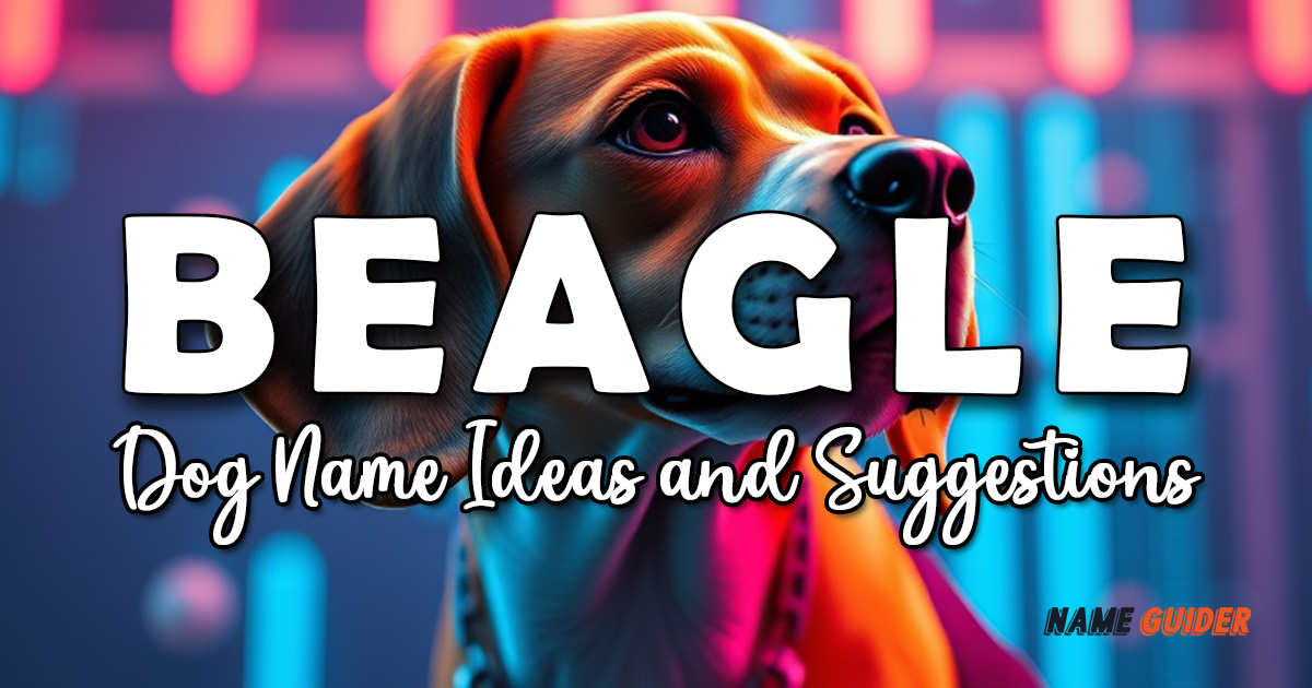 Beagle Dog Name Ideas and Suggestions