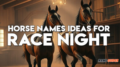 Horse Names Ideas For Race Night