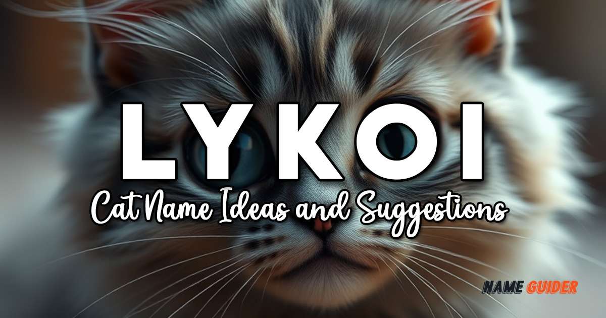 Lykoi Cat Name Ideas and Suggestions