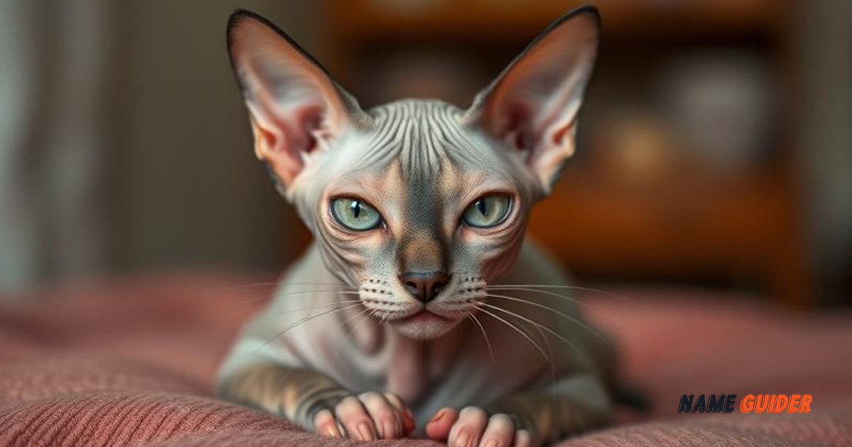 Sphynx Cat Name Ideas and Suggestions